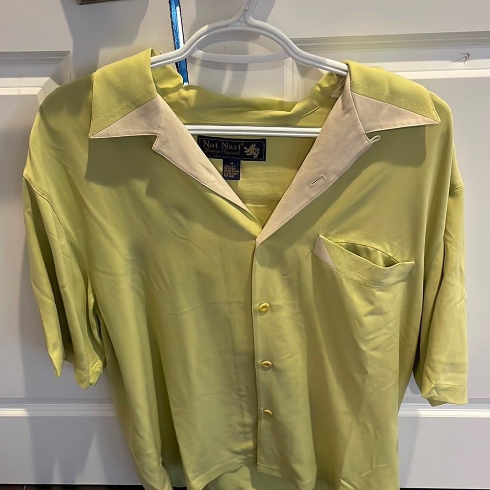 Nat Nast Sea Side Park bowling shirt